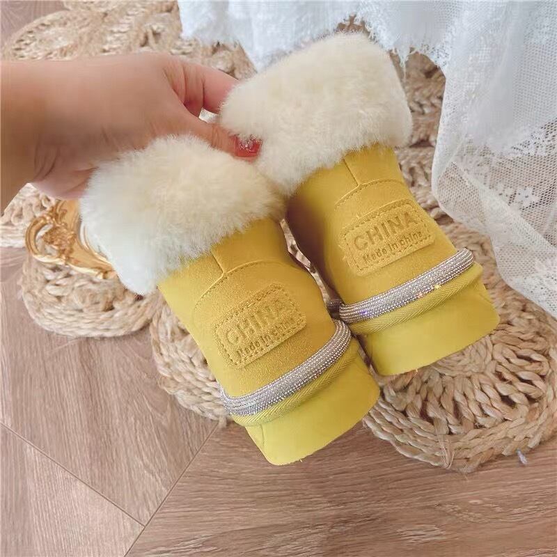 YELLO YGRITTE FAUX FUR BOOTS Sサイズ YELLO (イエロー) YGRITTE FAUX