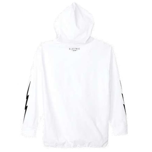 ELECTRIC ICON LOGO DRY HOOD WHITE ドライフード ホワイト