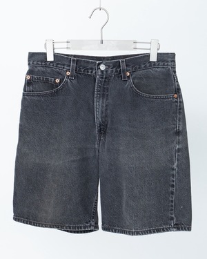 "Levi's" 550, good fade cut off denim short trousers
