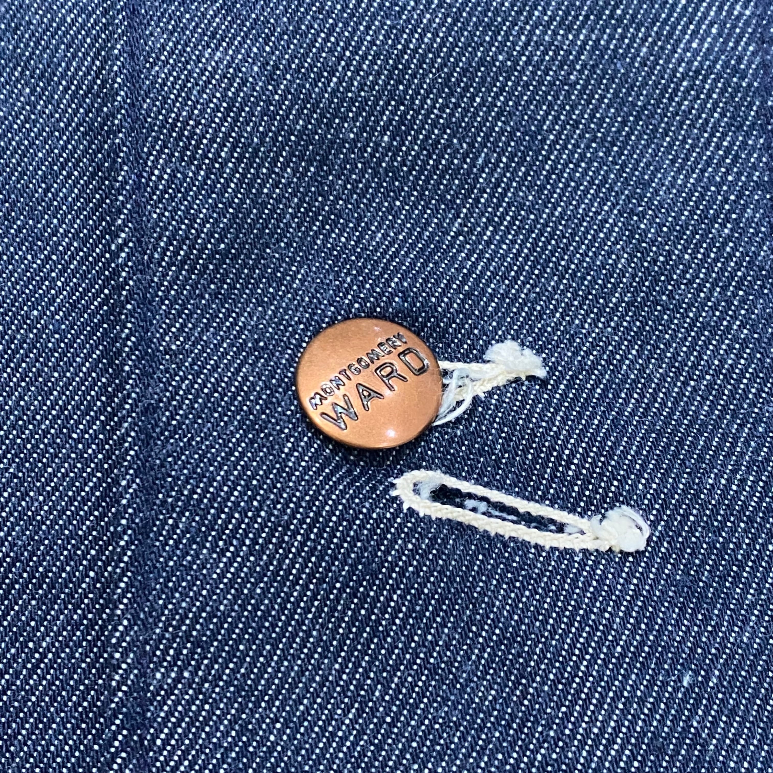 70s Montgomery Ward Denim Cover All 70年代 モンゴメリワード