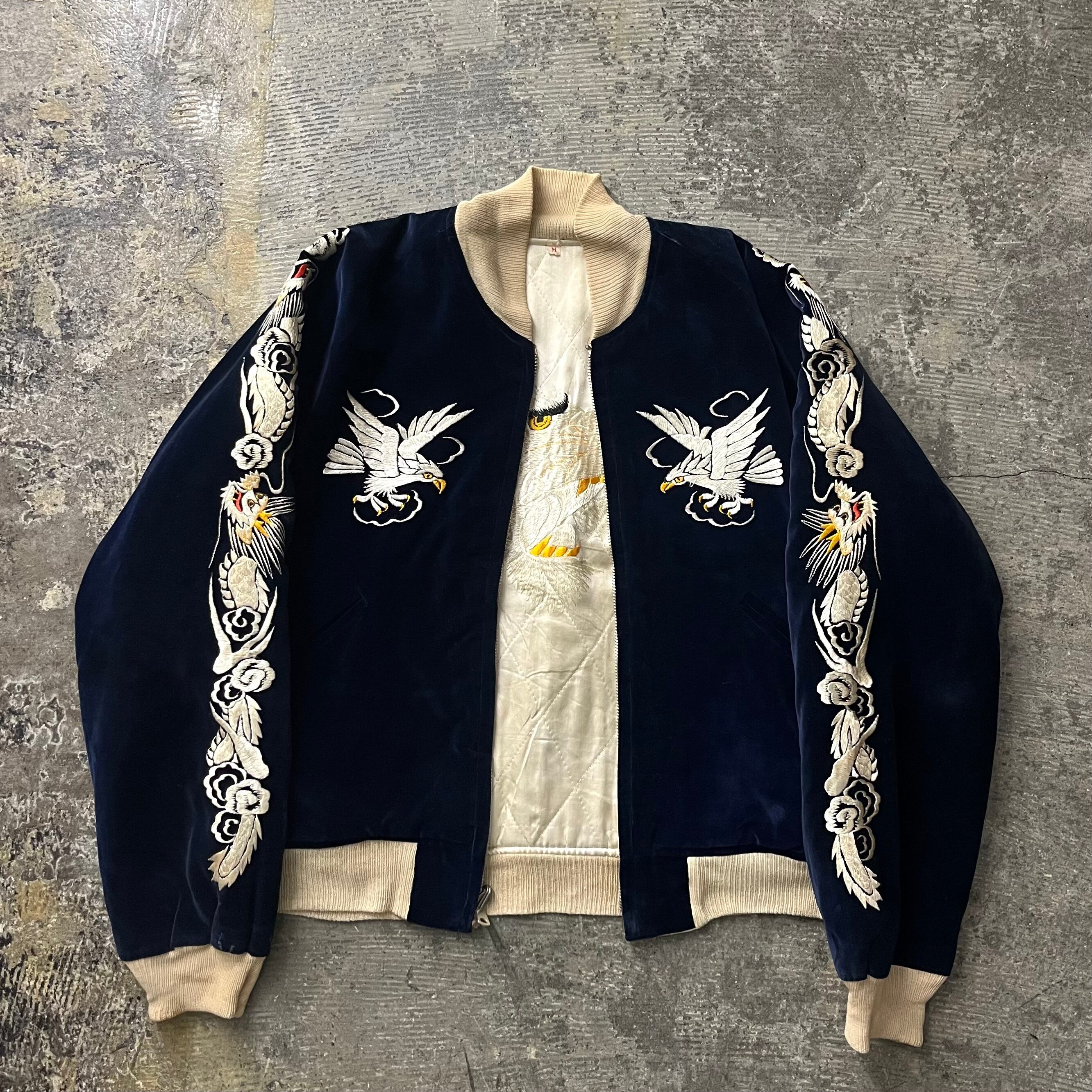 ~53s Souvenir Jacket 両A面 別珍×スケルトン