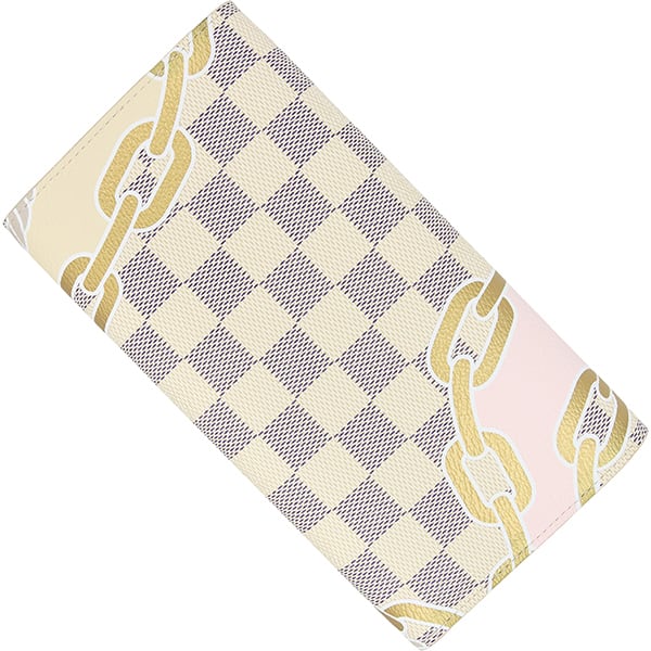 ルイヴィトン ダミエ アズール ポルトフォイユ サラ オフホワイト 長財布 New LOUIS VUITTON ルイヴィトン ポルトフォイユサラNM ダミエアズール