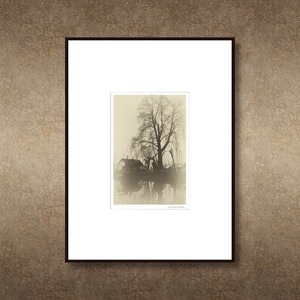 シュリーナガルにて #02 ■額縁サイズ(八切判)303㎜×242㎜