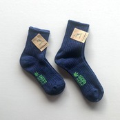 A  HOPE HEMP / ソックス　ネイビー　SHSX-009