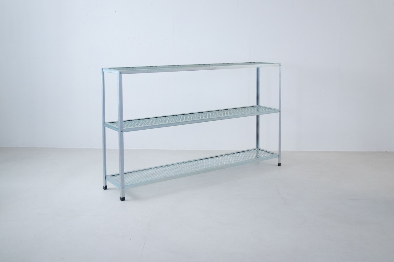 BONNY RACK1530 3段/植物棚/ボニーラック/アイアン/シルバー/送料無料(北海道・沖縄・離島除く)