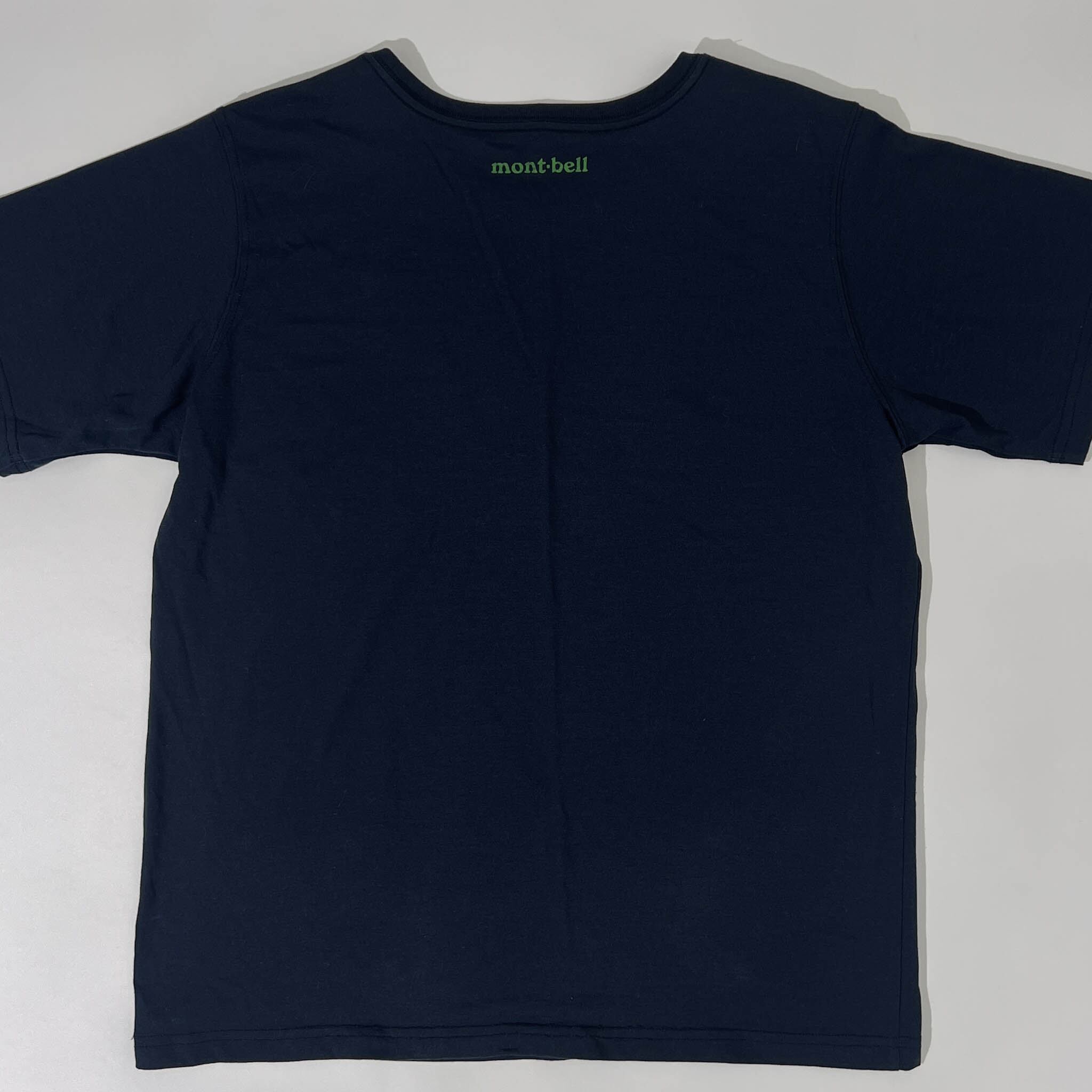 mont-bell モンベル デザイン 半袖 Tシャツ カットソー XL/ネイビー