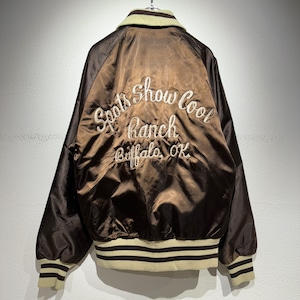 used satin blouson