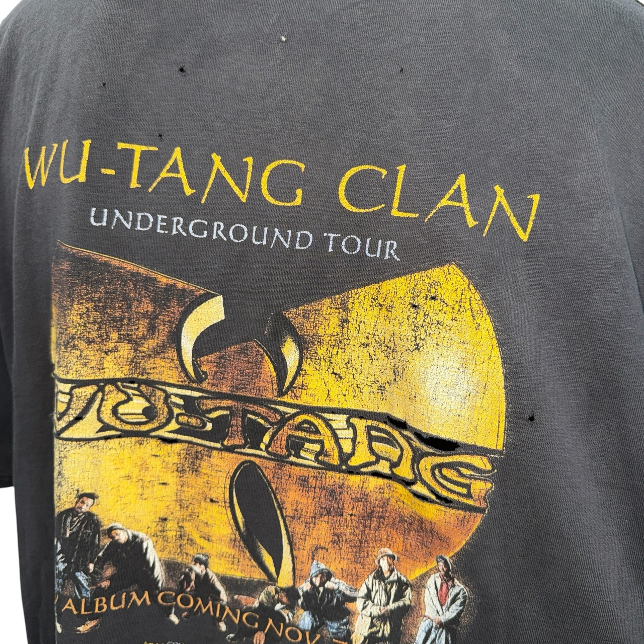 【WU-TANG CLAN】ウータンクラン "UNDERGROUND TOUR" Vintage Tシャツ