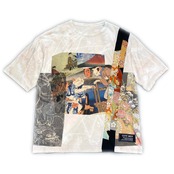 【tshirts248】L size KIMONO & print T-SHIRTS