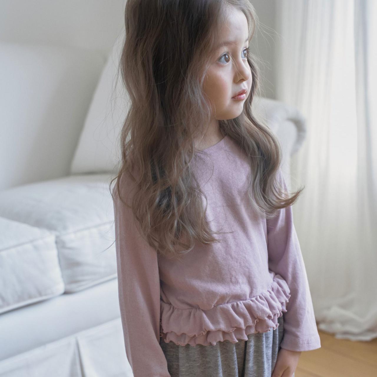 «予約»«coycoya» ダブルフリルトップス 2colors