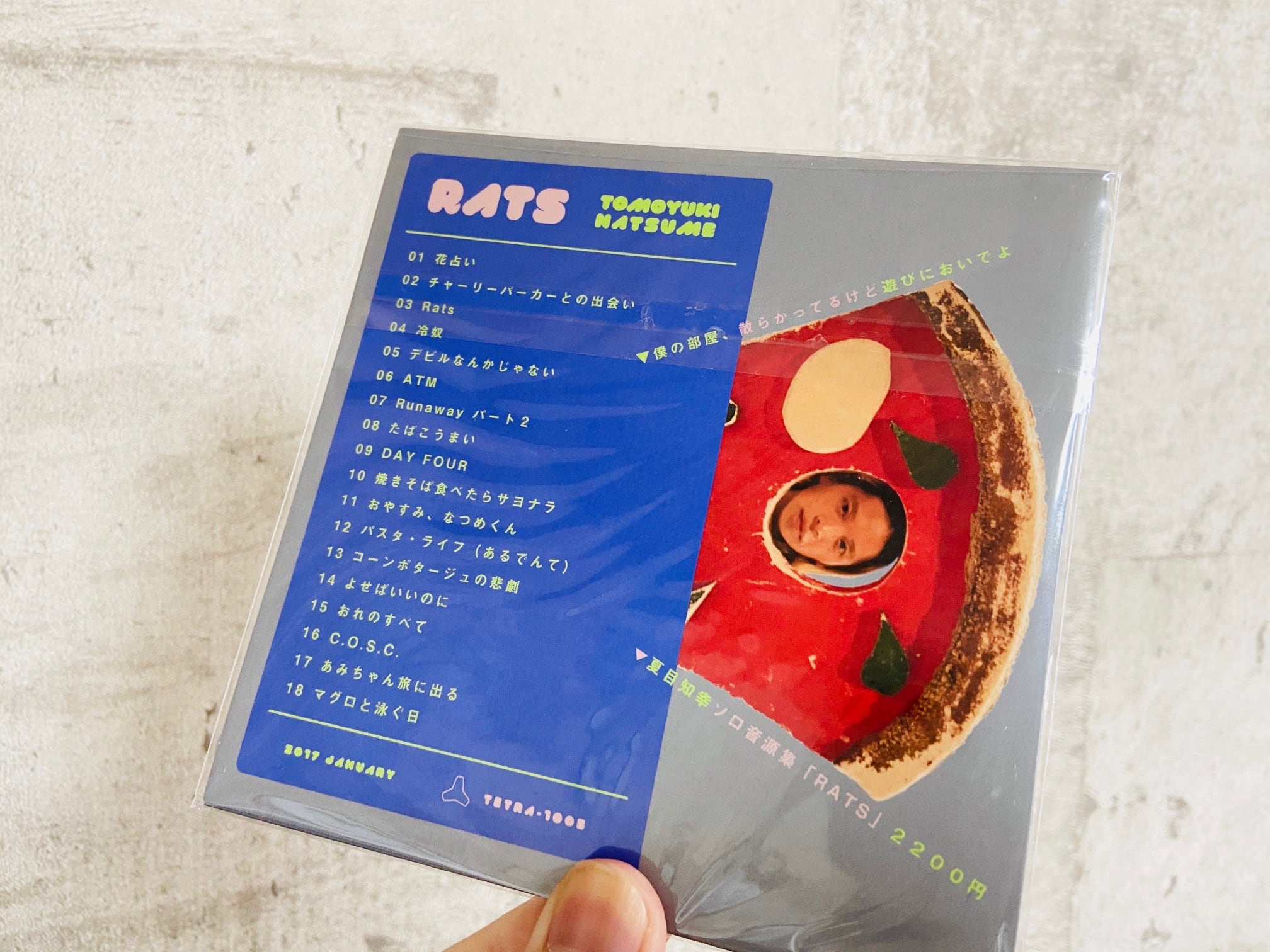 夏目知幸 (シャムキャッツ)★レアDVD★自主製作盤HIKIGATARI#1 夏目知幸（シャムキャッツ）/ RATS | HOLIDAY! RECORDS DISTRO
