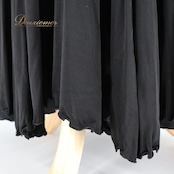 社交ダンス 衣装 ツーピース ブラック系 チャコット Chacott 無地 シンプル 黒 伸縮 ストレッチ セットアップ 上下セット 上品 日本製 パーティー かわいい ダンス衣装 イベント ステージ