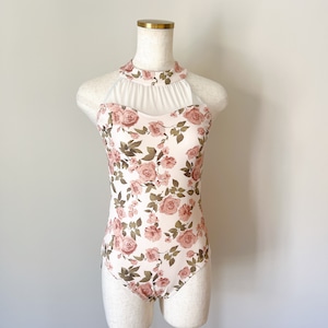 RoseGarden ハイネック バレエレオタード