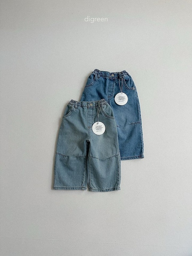 【取寄】digreen｜dart denim pants｜ダーツデニムパンツ｜S-XXL｜kids｜26 summer