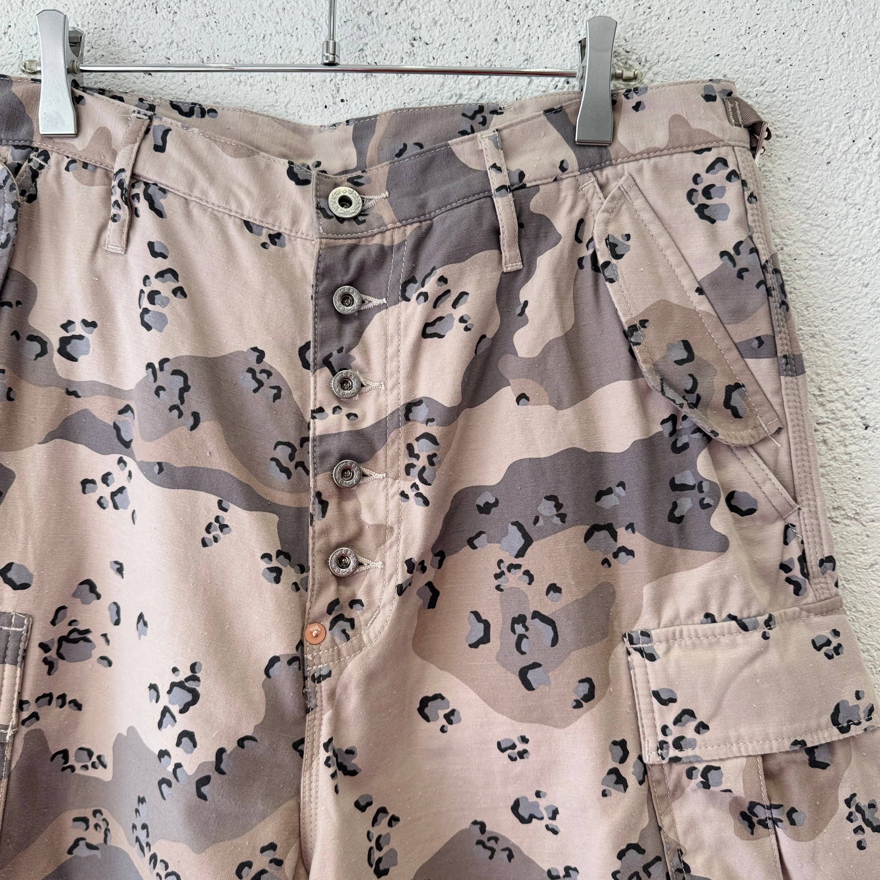 SUGARHILL / CHOCOCHIP CAMO CARGO SHORTS / SAND CAMO | ふぁいん