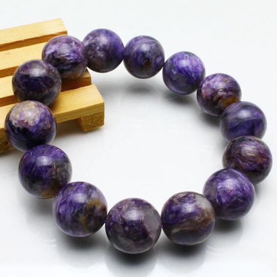 チャロアイト ブレスレット 16mm おまかせ便 211-762