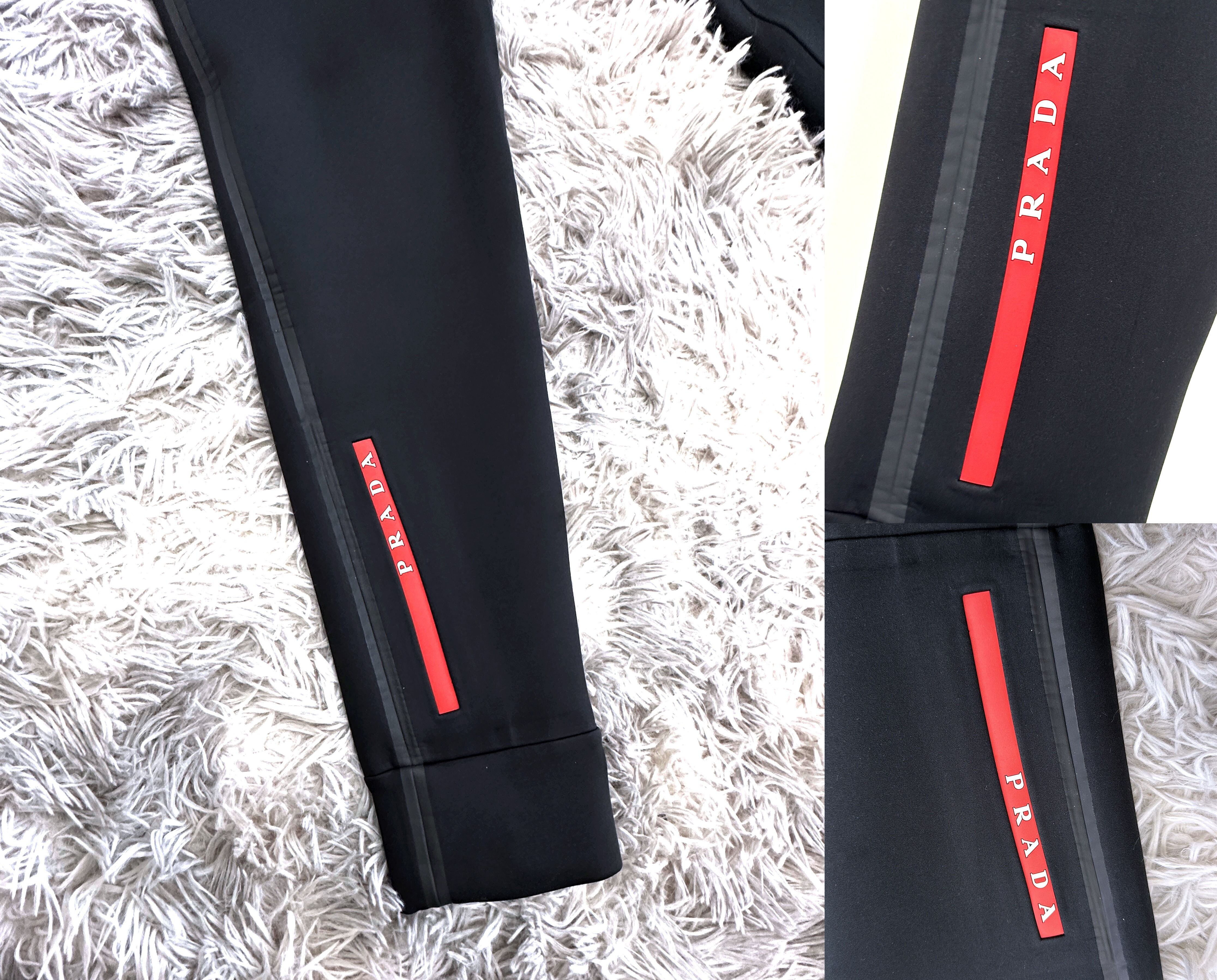 PRADA プラダ テクニカル ジャージ ジョガーパンツ リサイクル ロゴ