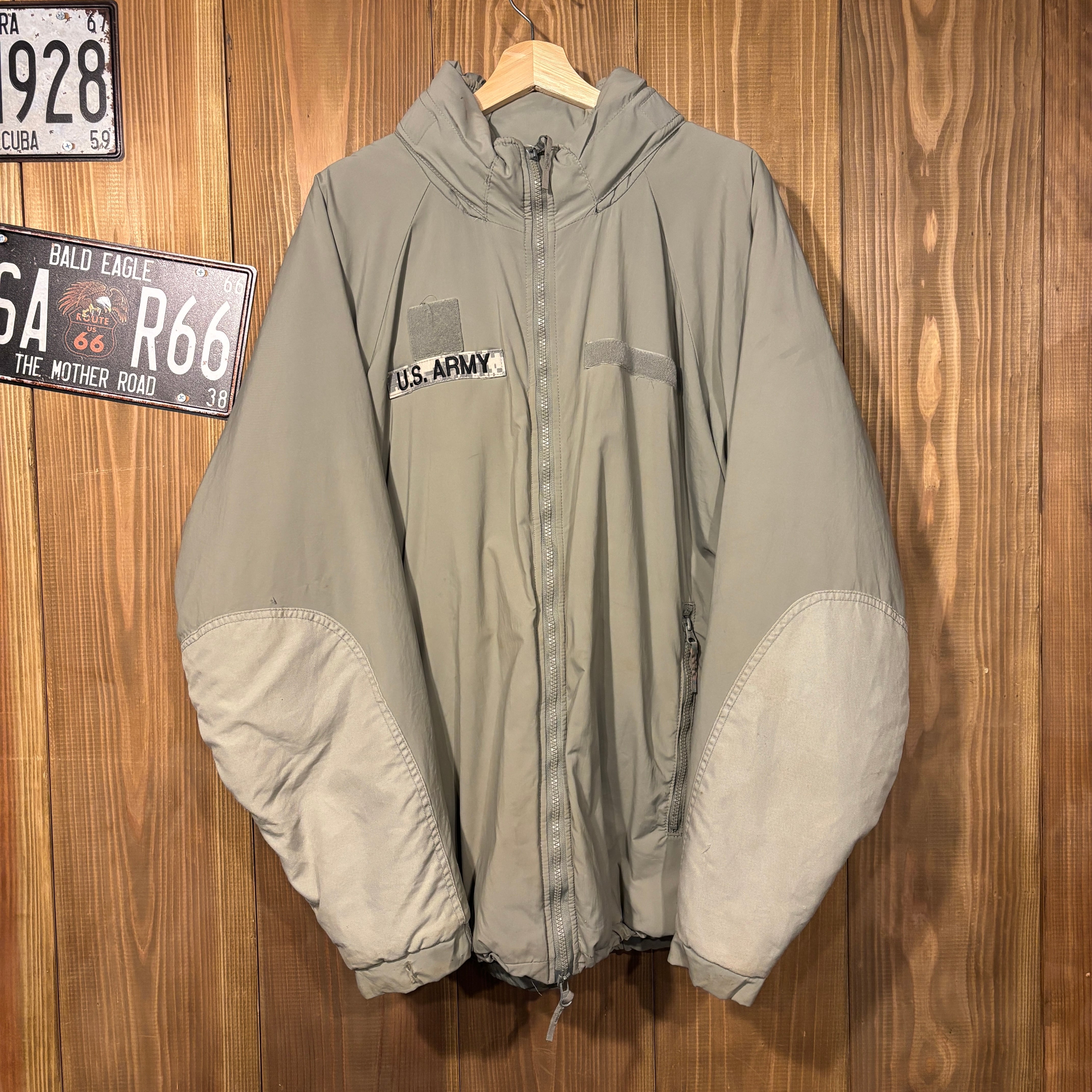 00s 米軍 実物 Level7 ダウンジャケット レベル7 ミリタリー M-L