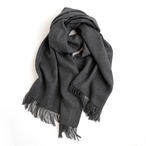 THE INOUE BROTHERS／Non Brushed Large Stole／Grey