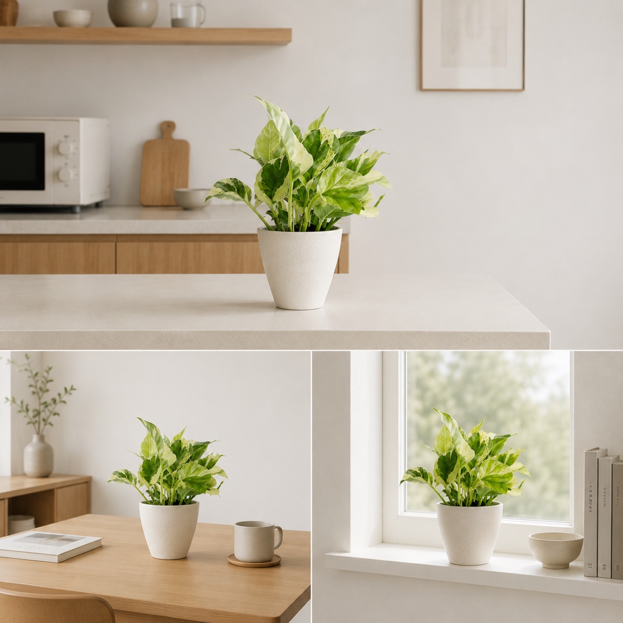 ポトス3鉢セット 登録品種 観葉植物 calm cafe