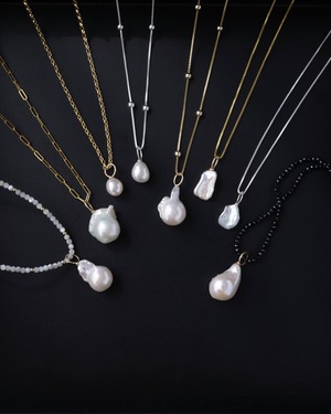 Stress-free Necklace：2wayY字ショート（チェーンB/50cm）-K14GF