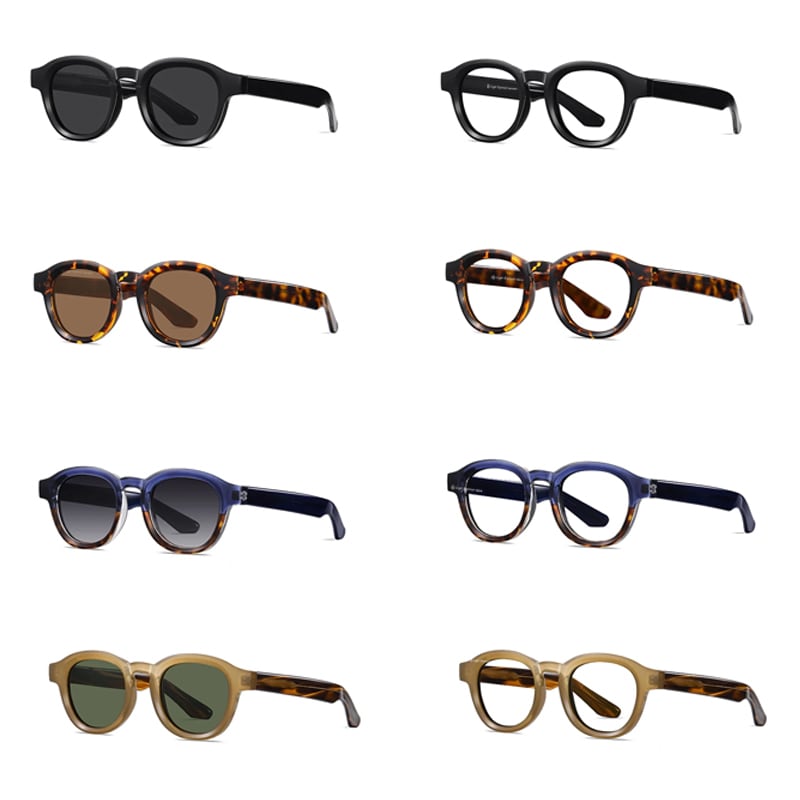 Legit Eyewear 】Sunglasses Ankan (Black/Clear) | Legit Eyewear