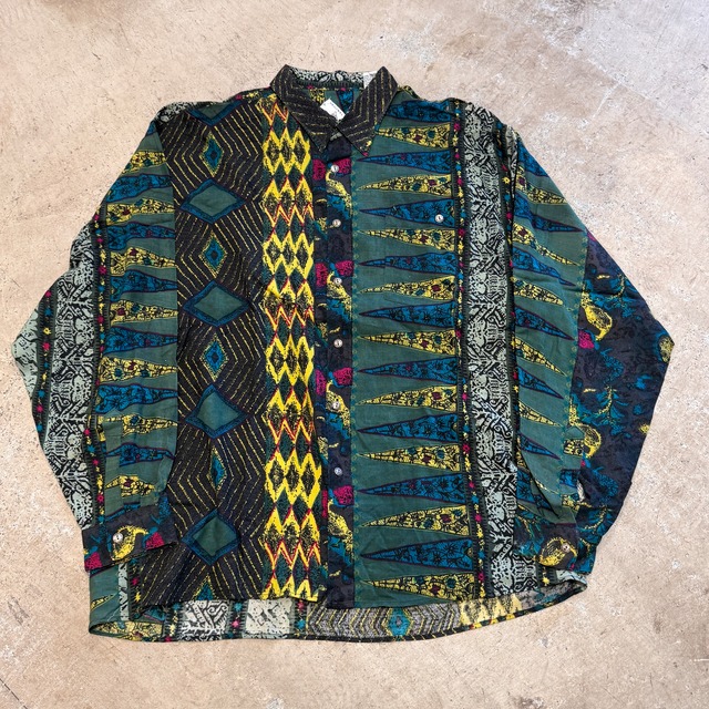Ⓝ1990s NEXT ORIGINAL RAYON SHIRT