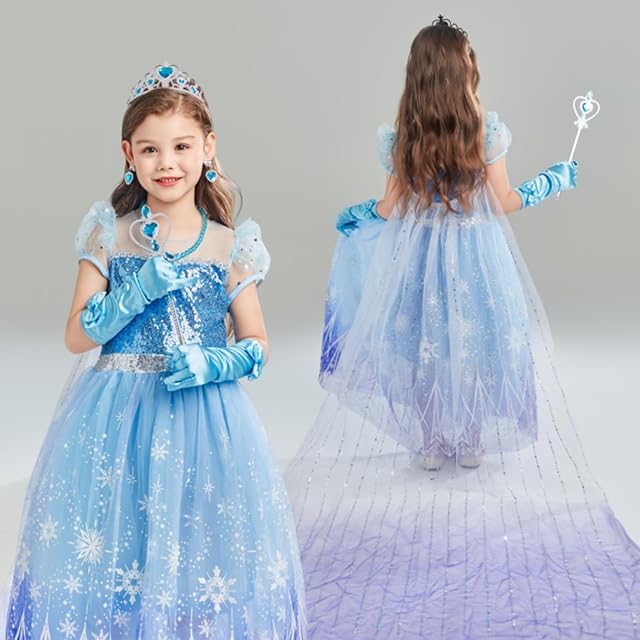 AOTYP] プリンセスドレス 子供 コスプレ お姫様 ドレス 女の子