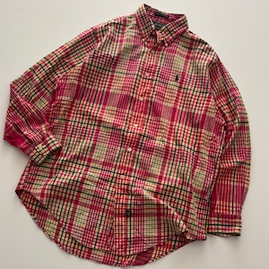-USED- POLO COUNTRY MADRUS SHIRTS [M]