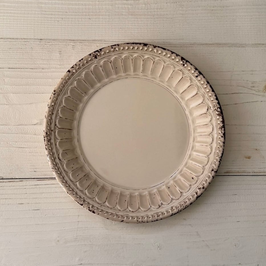 シャトーホワイト メラミン皿 Mサイズ 直径23cm