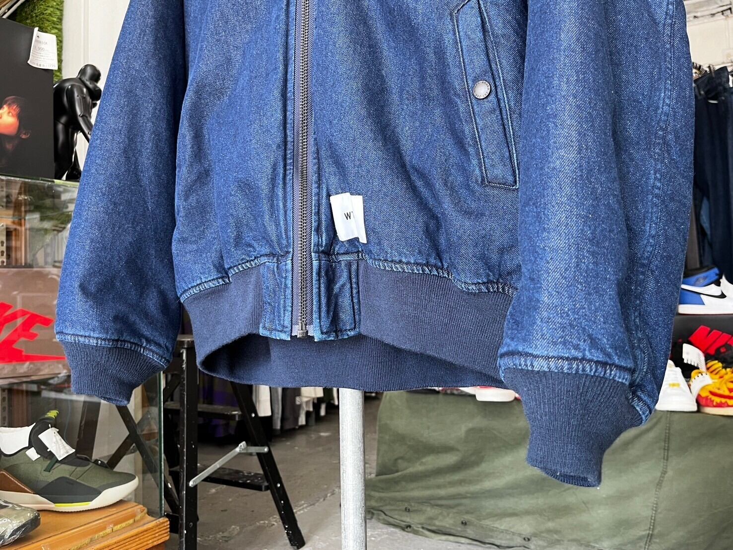 WTAPS JFW-04 JACKET COTTON.DENIM INDIGO 04 222WVDT-JKM06 17045  