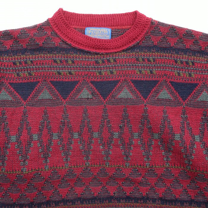古着 〜80年代 USA製 ペンドルトン PENDLETON ウールニット 古着 〜80年代 USA製 ペンドルトン PENDLETON ウールニット