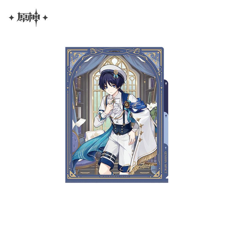 原神 輝夜華宴Vol.2 クリアファイル 放浪者 アルハイゼン 神里綾人