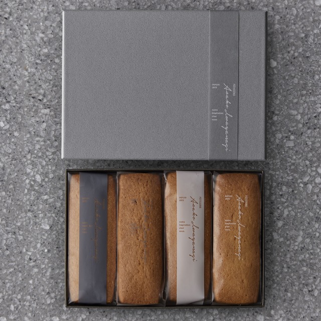 4種のドライフルーツバターサンド4本詰合せ