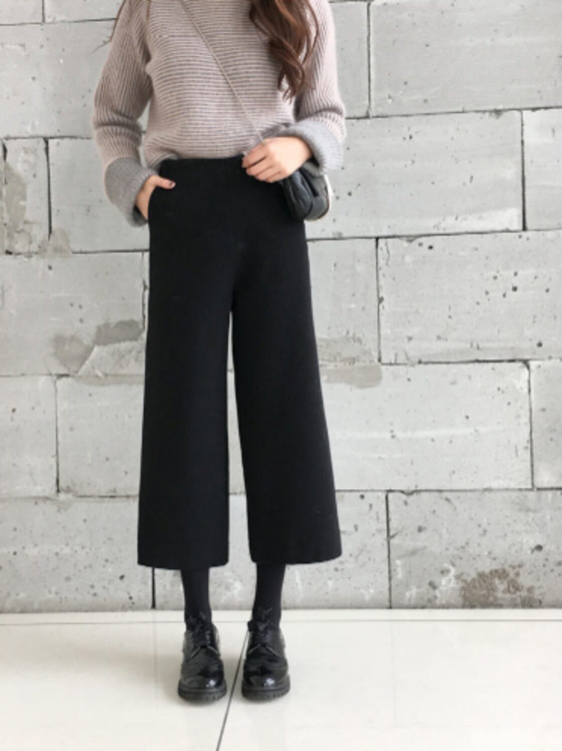 入荷待ち》セットアップ トップス ニット セーター タートルネック 