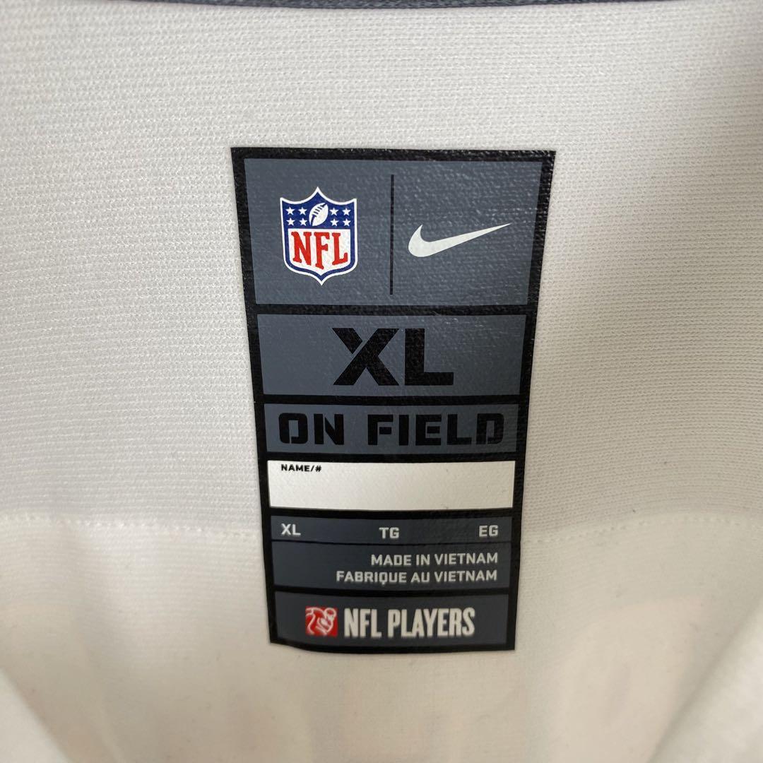 XL デッドストック タグ付 ナイキ NFL ゲームシャツ シカゴ ベアーズ 白 XL