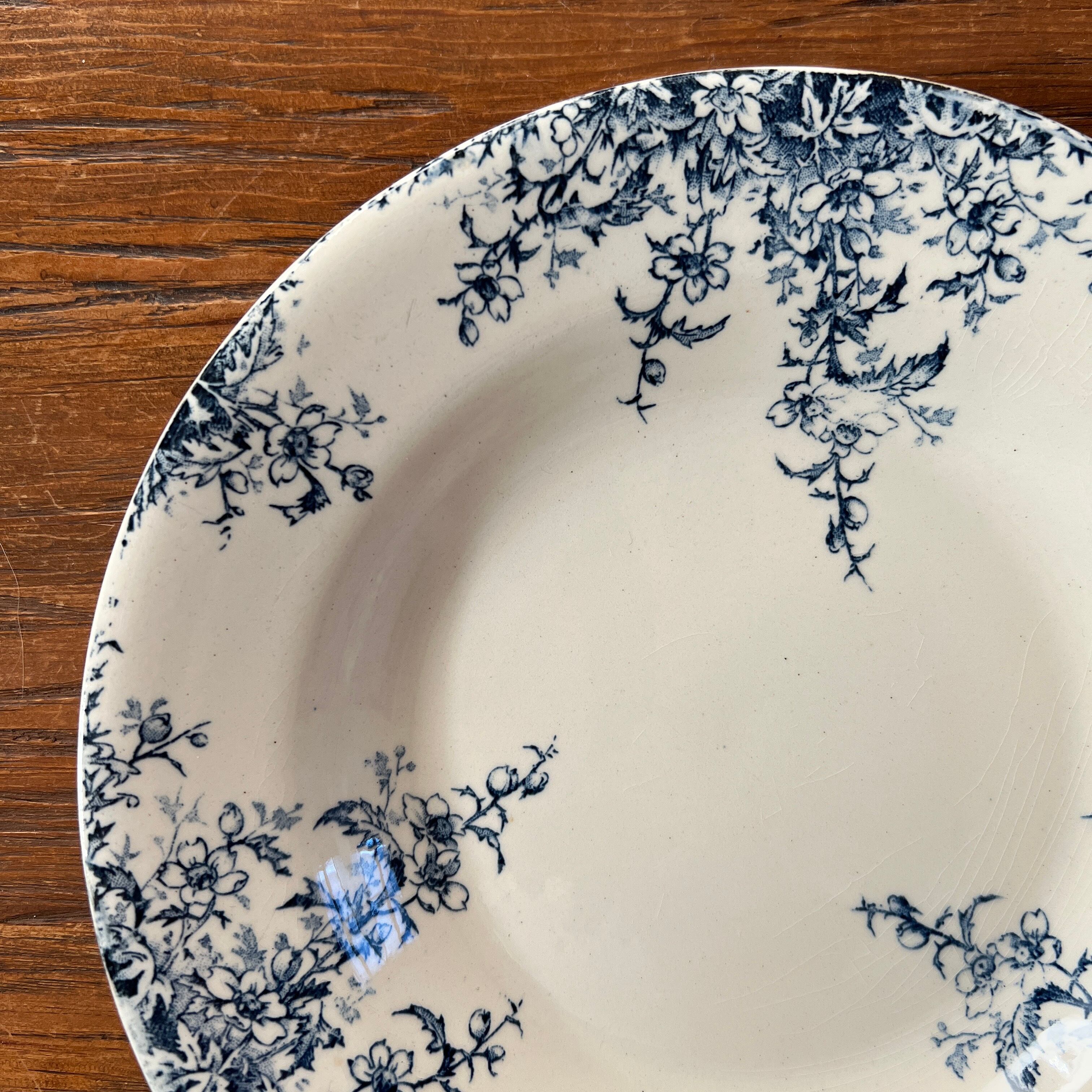 人気のジアン スープ皿（B） アンティークプレート フランスアンティーク