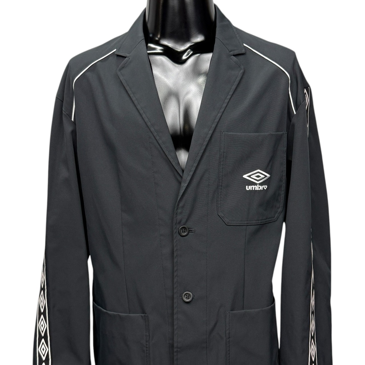 【UMBRO×BASICKS】アンブロ×ベイシックス 23ss ジャガードテープ テーラード ジャケット ブレザー
