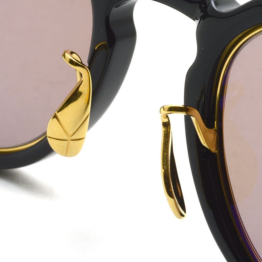YUICHI TOYAMA / U-129 RS DFW / SG 01 Black/Gold - VBR-01 lenses