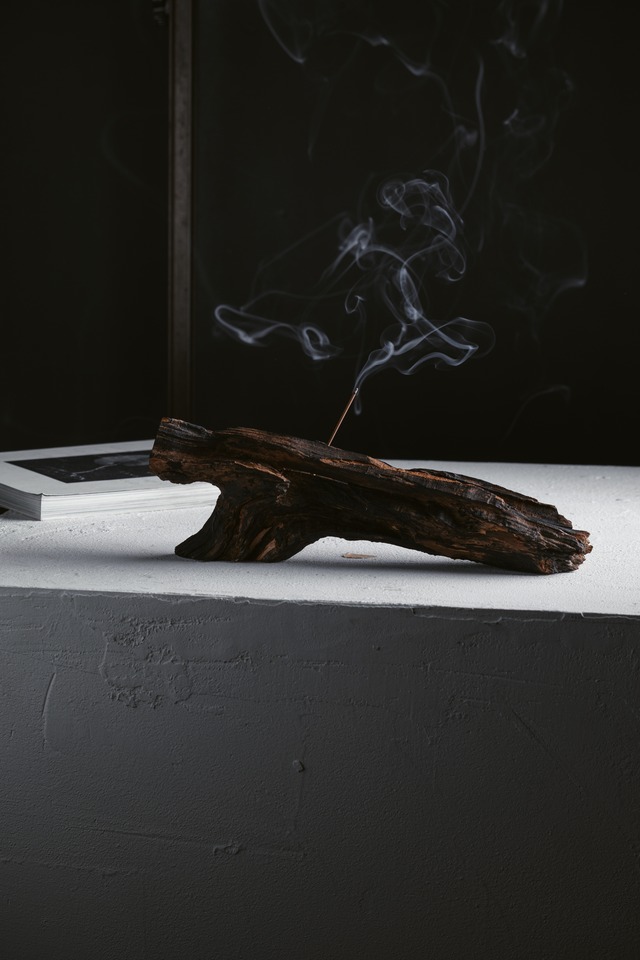 黒柿-kurogaki- Incense Holder #162