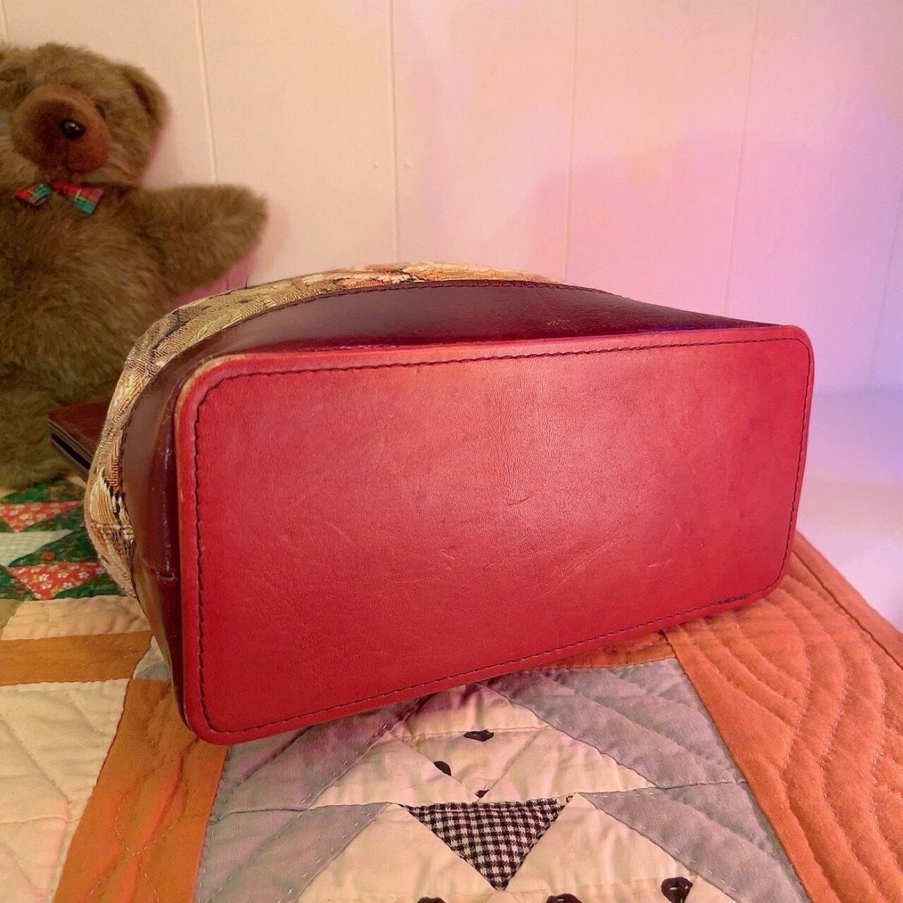 flower gobelin hand bag