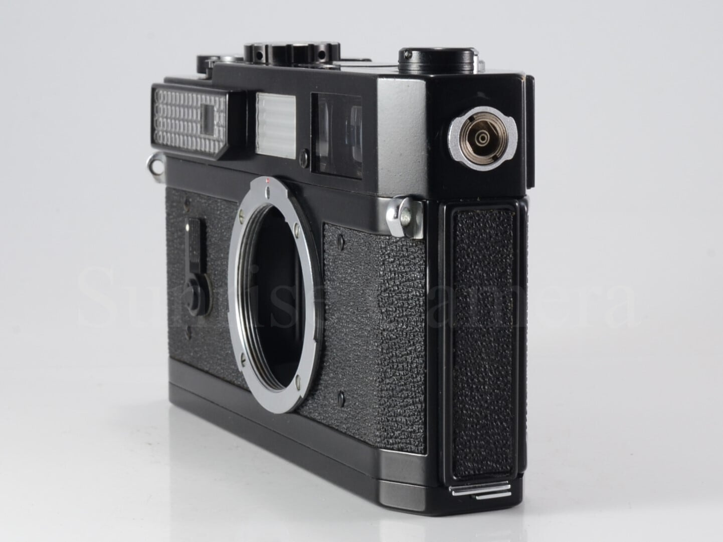 ★レア★ Canon Model 7 ブラック ボディ 【オーバーホール済】 Canon MODEL 7 ブラックボディ 整備済 革ケース付 キヤノン (55679