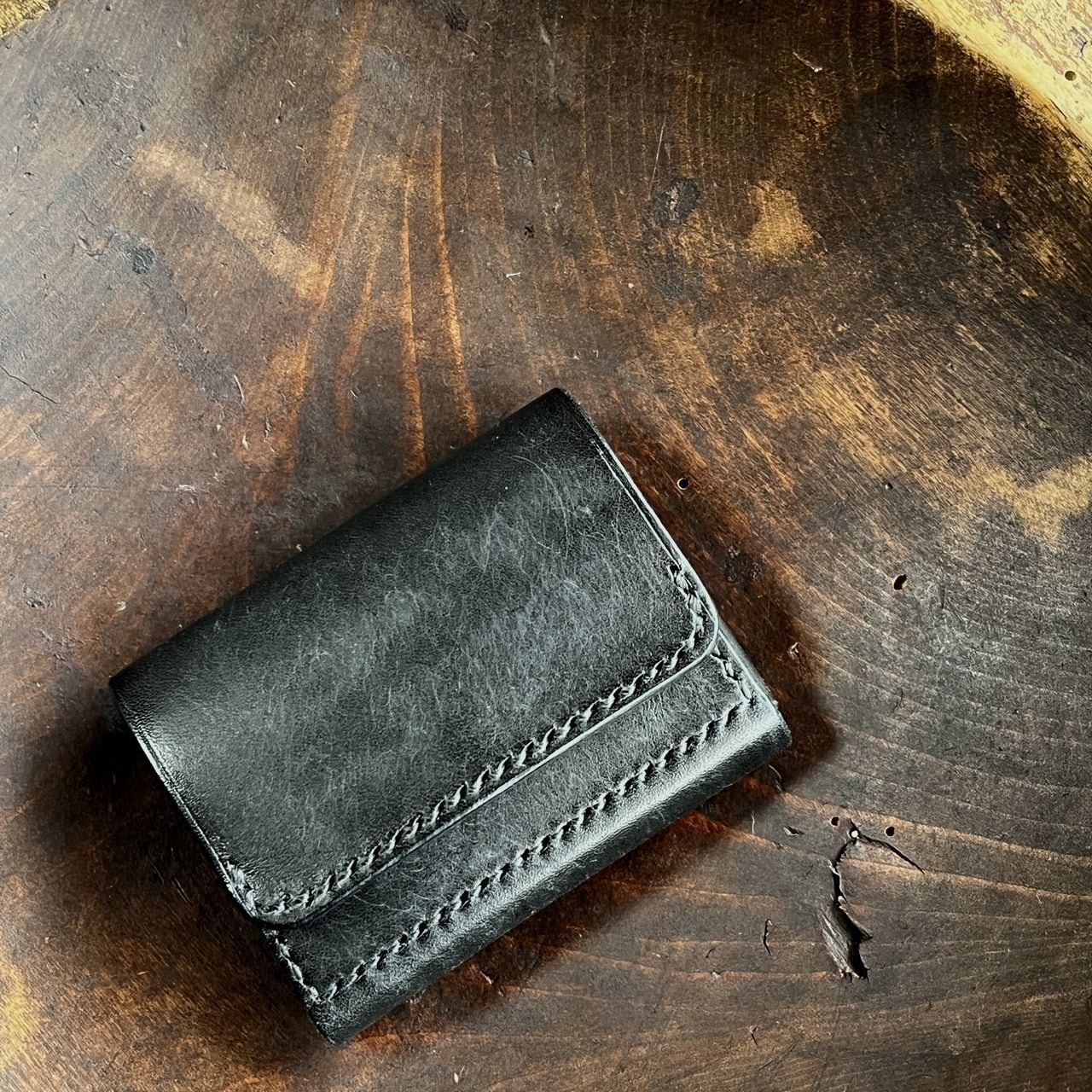 コンパクト】三つ折り財布・ミニ財布 ver.2 イタリアンレザー【選べる