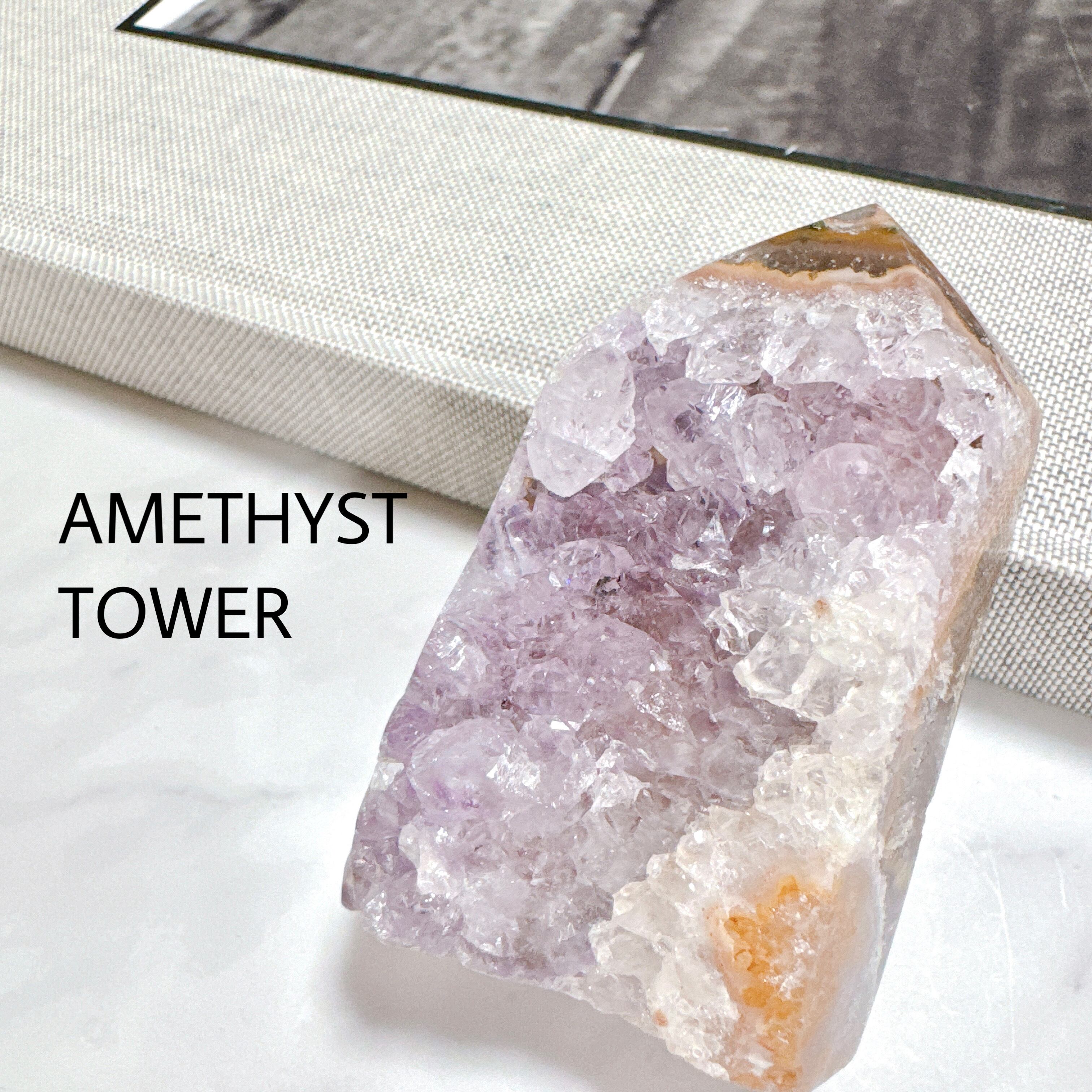 アメジスト タワー ポイント 天然石
