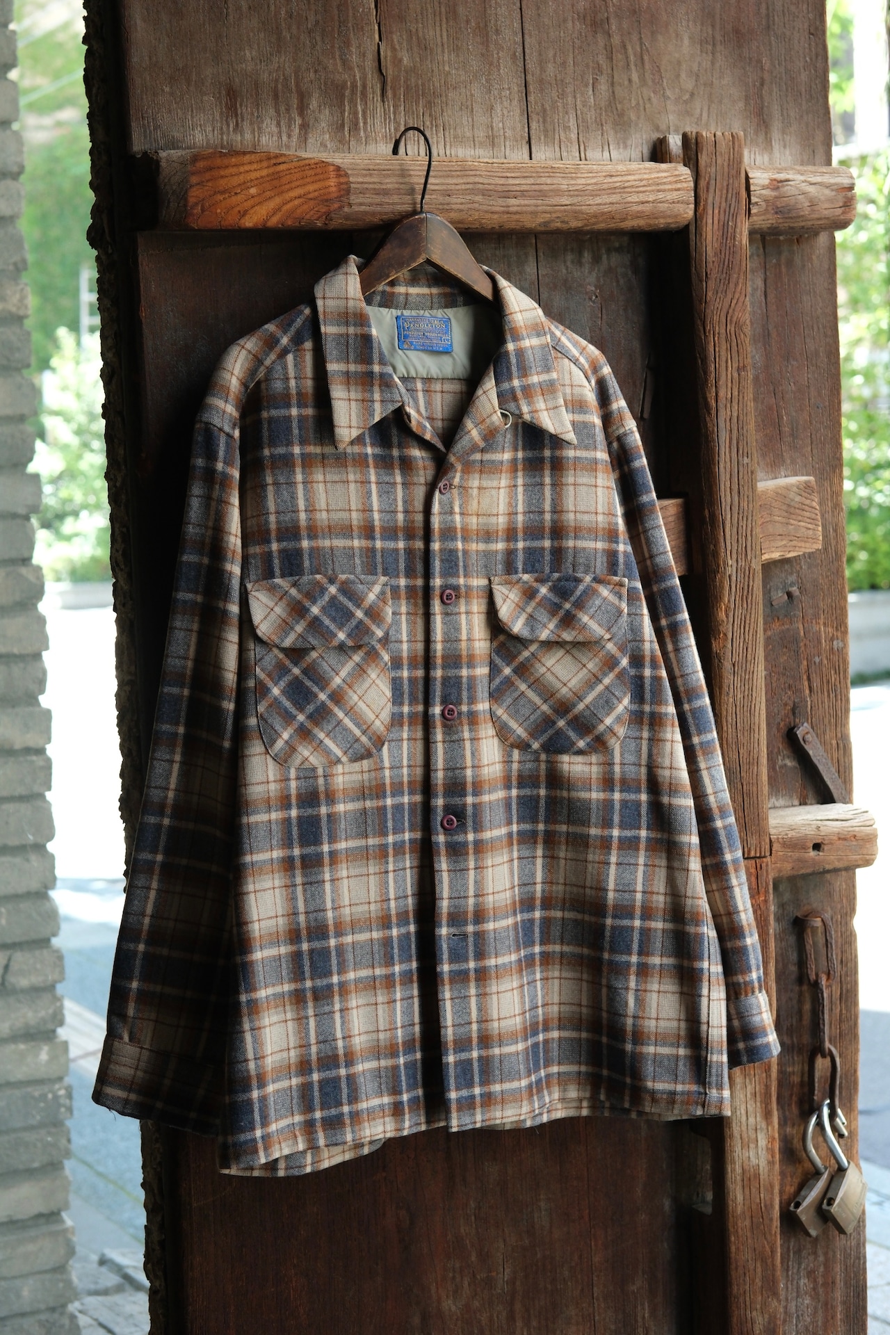 Utah/70's "Pendolton" board shirt