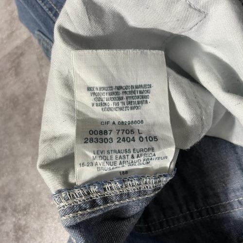 europe levi's chinch-backリーバイス 887 詳細写真3