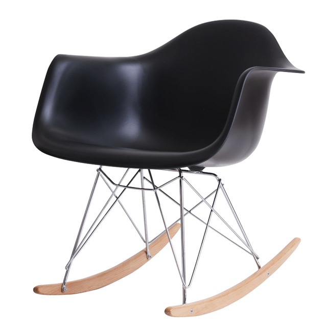 チャールズ&レイ・イームズ 『RARシェルチェア ブラック』　チェア シングルチェア 椅子 デザインデザイナーズ家具　インテリア 家具 