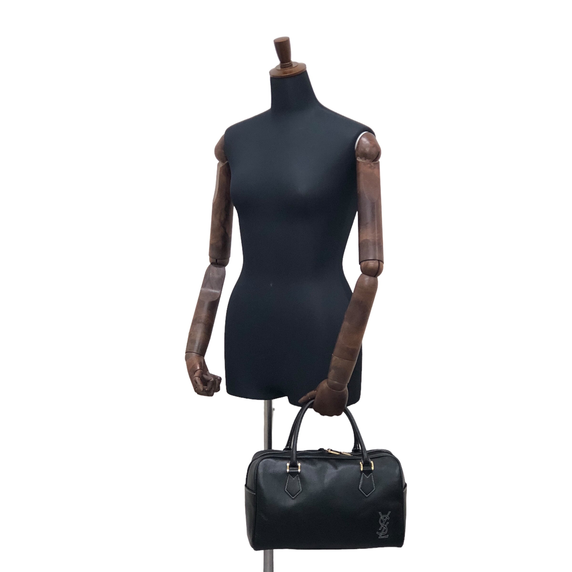 Yves Saint Laurent イヴ・サンローラン ハンドバッグ ブラック YSL