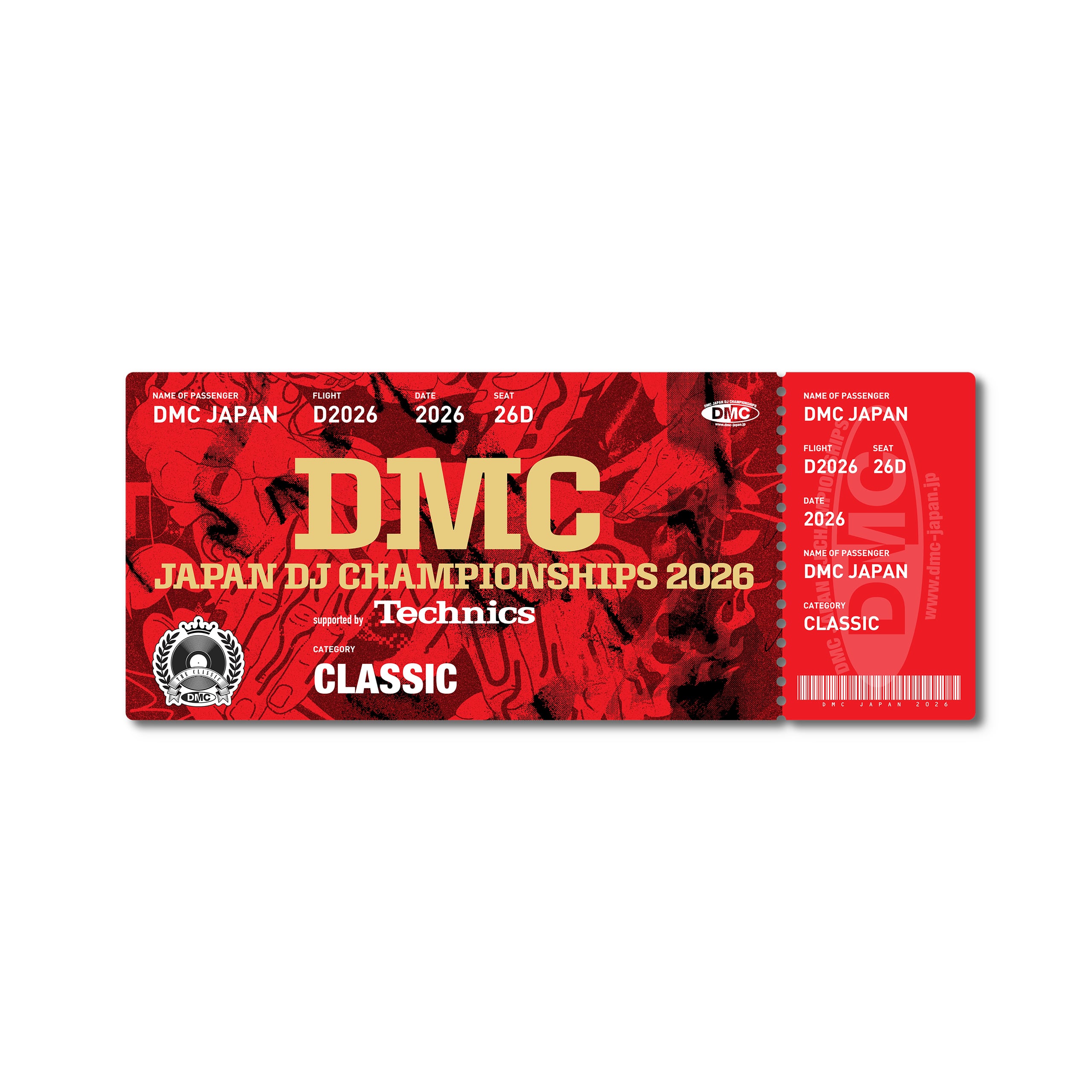 DMC JAPAN DJ CHAMPIONSHIPS 2016 x STUSSY TEE | DMC JAPAN ONLINE SHOP