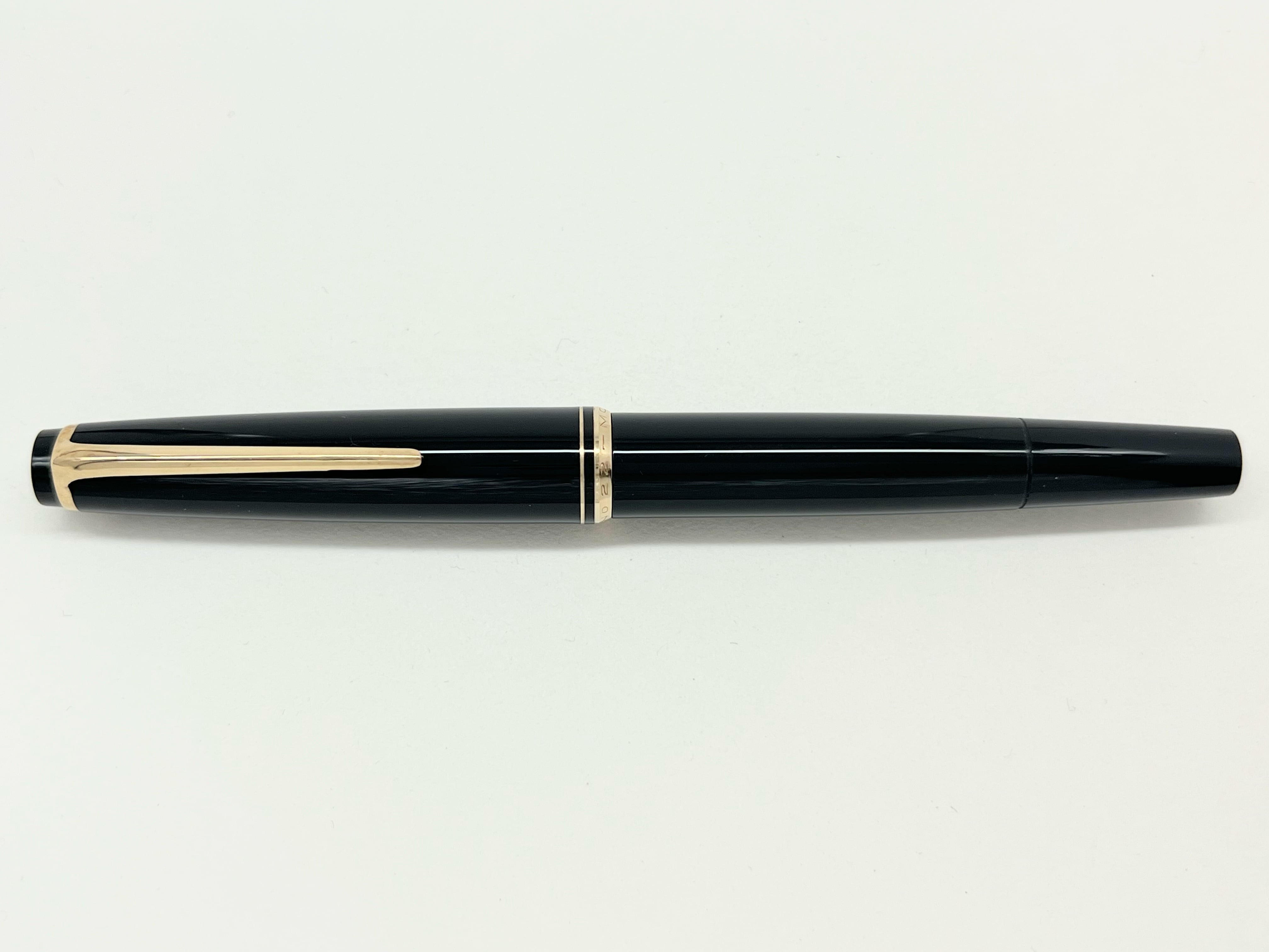 60s モンブラン No 22 グレー MONTBALNC No 22 （極細字） 14K